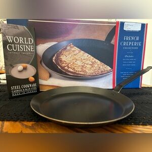 Blue Steel Crepe Pan by Williams Sonoma